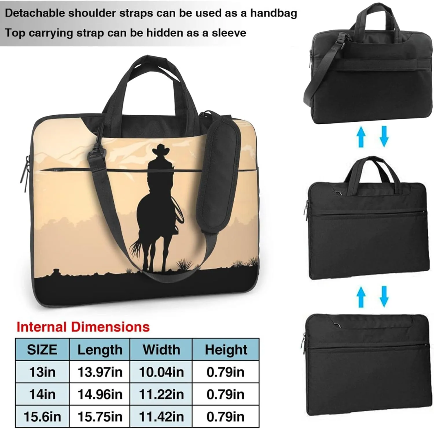 Red Cute Piggy Laptop Shoulder Bag ​for Men Women, Computer Carrying Case Messenger Bag with Strap