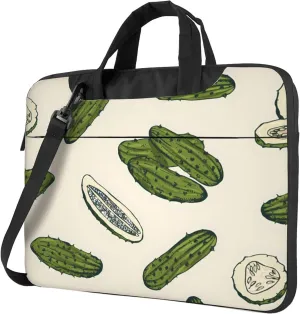 Red Cute Piggy Laptop Shoulder Bag ​for Men Women, Computer Carrying Case Messenger Bag with Strap