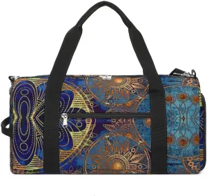 Restoring Ancient Ways Travel Duffel Bag Sport Gym Tote Bag Lightweight with Shoes Compartment for Men Women