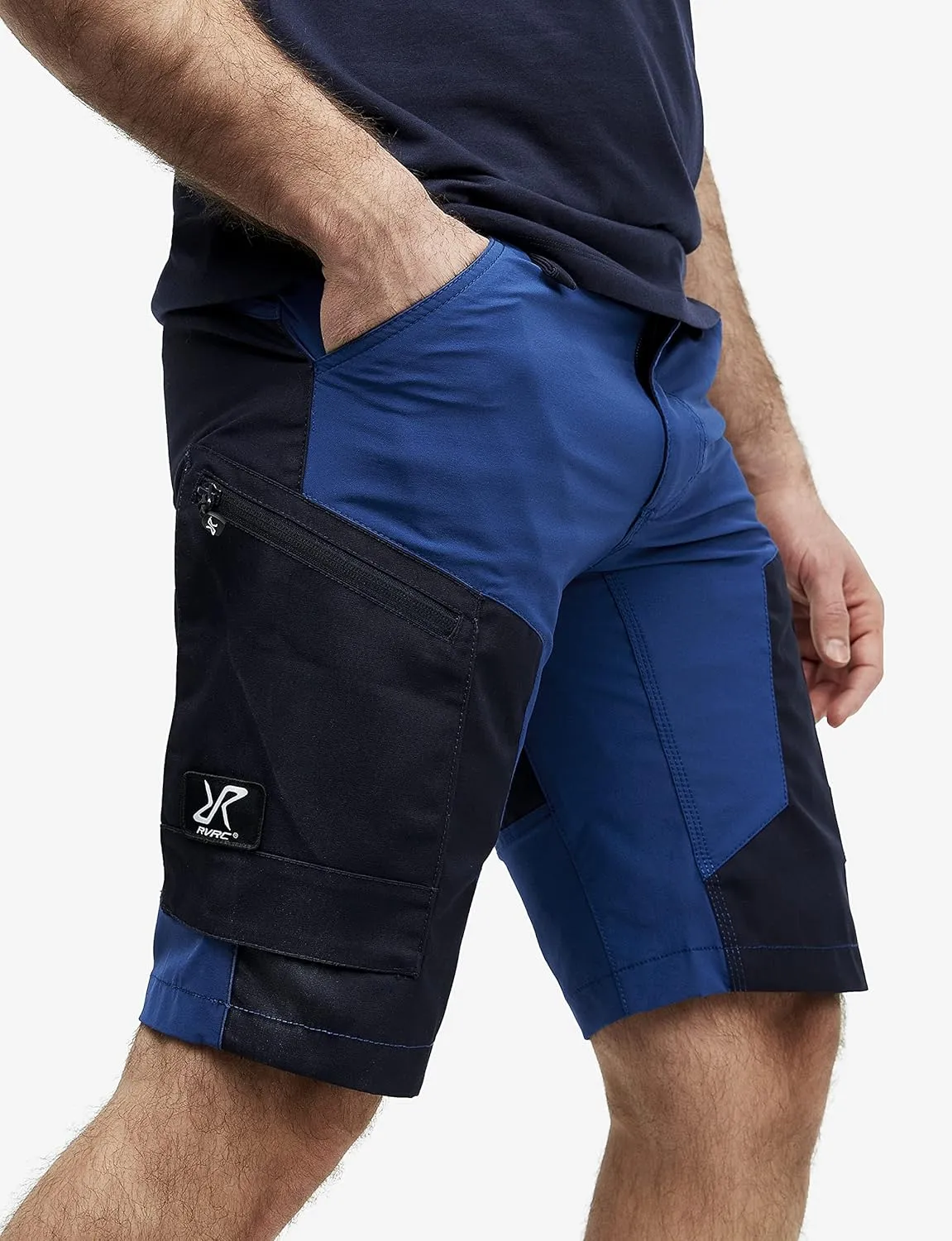 RevolutionRace Men's RVRC GP Shorts, Durable and Water Repellent Hiking Shorts for All Outdoor Activities