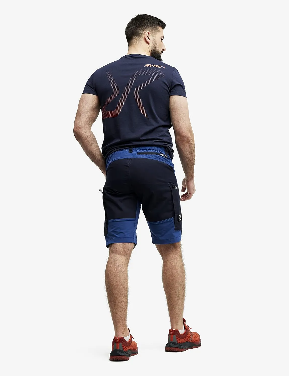 RevolutionRace Men's RVRC GP Shorts, Durable and Water Repellent Hiking Shorts for All Outdoor Activities