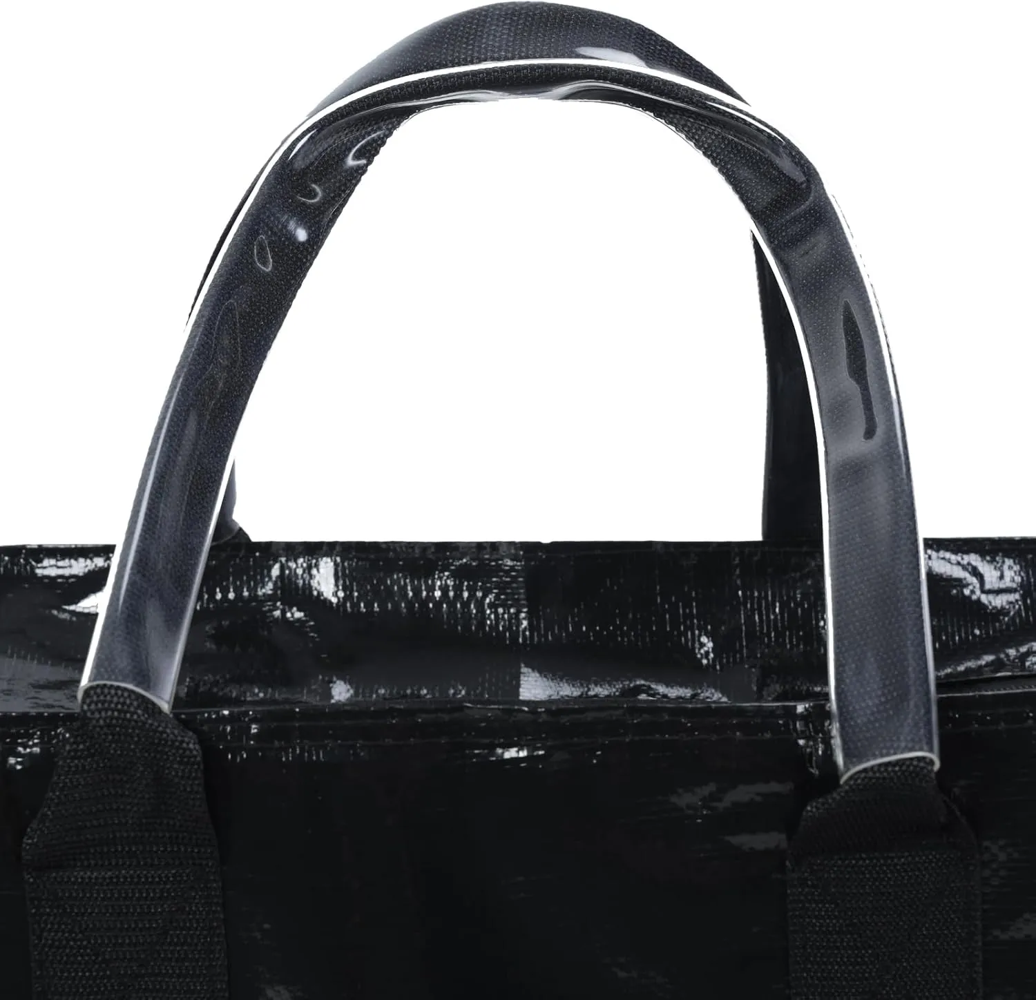 Rolling Shopping Bag, Heavy Duty Insulated Grocery Bag with All-Terrain Wheels, Collapsible Camping Cart Design for Outdoor Camping & Picnics, Rolling Tote with Unbreakable Handles Black Lar
