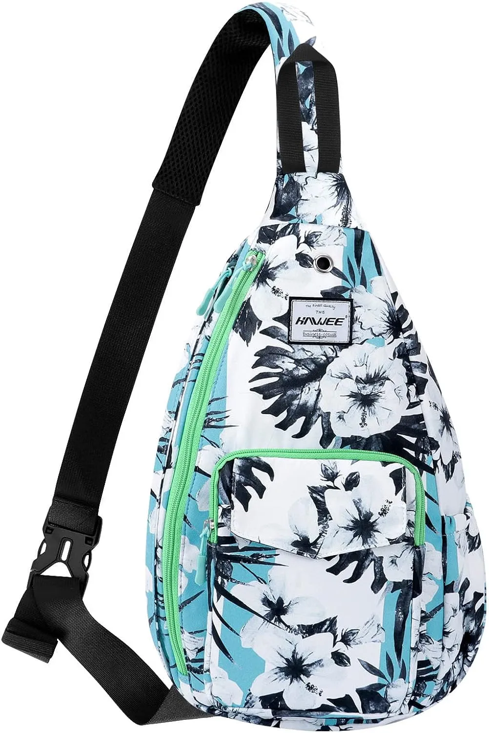 Rope Sling Bag for Women Men Casual Cross Body Daypack Backpack Adjustable Strap Water Repellent for Travel/Sport
