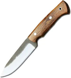 Rosewood Drop Point Skinner Knife for Hunting, Skinning, Bushcraft, Survival and Camping