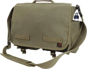 Rothco Concealed Carry Messenger Bag Crossbody Shoulder Bag, Olive Drab