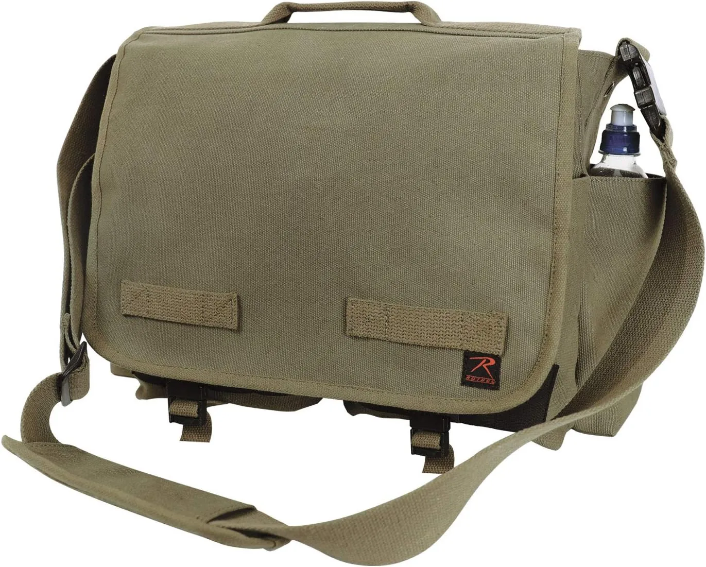 Rothco Concealed Carry Messenger Bag Crossbody Shoulder Bag, Olive Drab