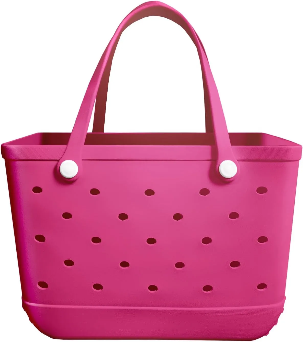 Rubber Beach Tote Bag,Washable and Durable Open Rubber bag for Beach Pool Yoga Fitness