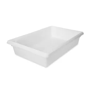 Rubbermaid Commercial Products Food Storage Box, 8.5 Gallon Capacity, White, for Restaurant/Kitchen/Cafeteria