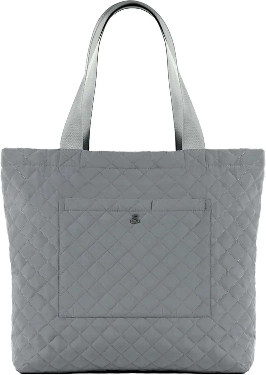 SATINSAINT Large Tote Travel Bag for Women, Lightweight Quilted Carry-All Shoppers Tote for Travel, Work, Gym and Casual Use