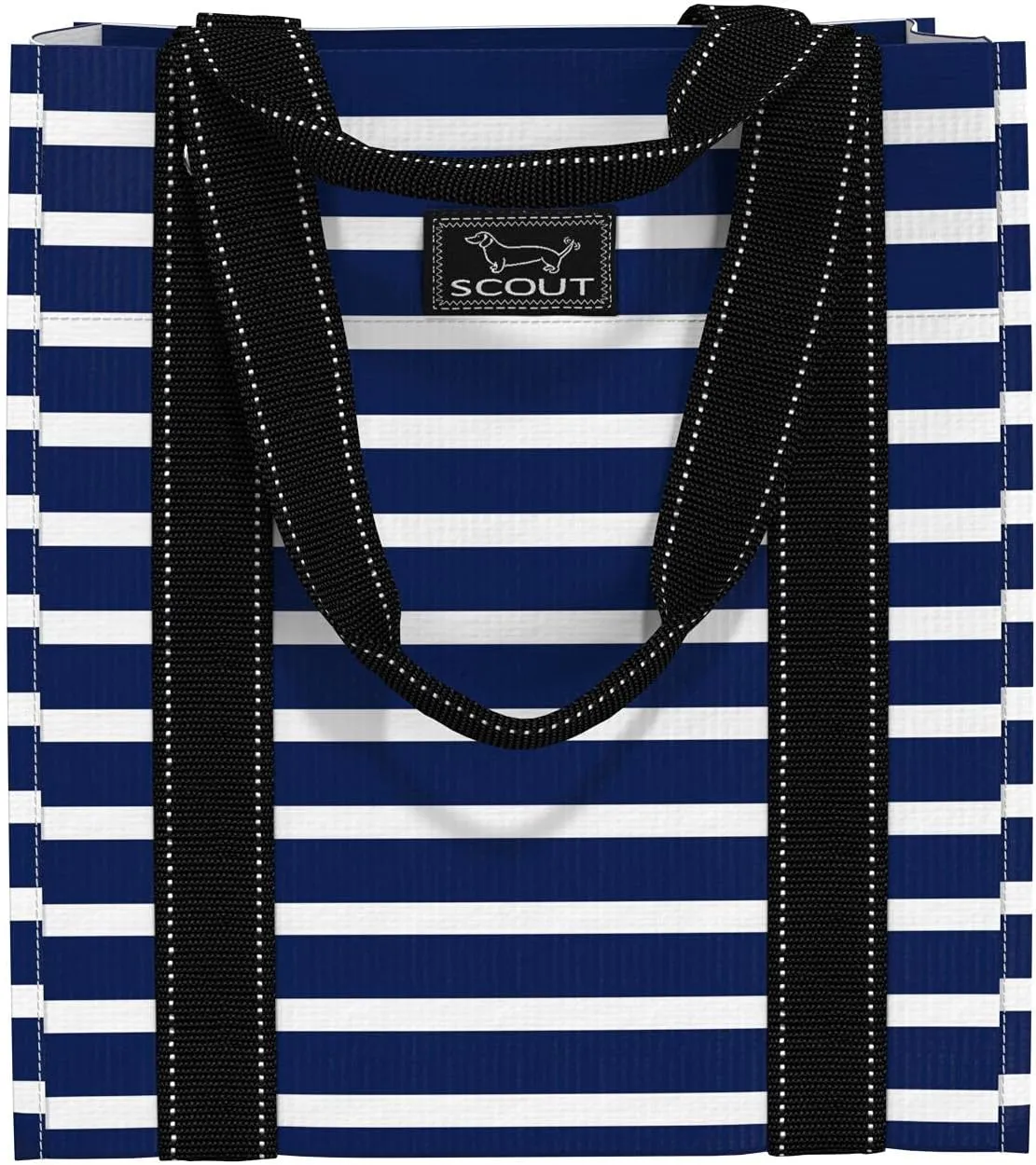 SCOUT Bagette Market Tote, Large Reusable Grocery Bag with Burst-Proof Bottom