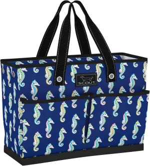 SCOUT BJ Bag - Large, Utility Tote Bag for Women, Nurses, Teachers and Moms with Zipper & 4 Exterior Pockets for Organizing.
