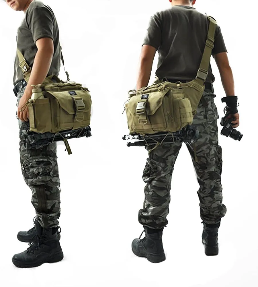 SHANGRI-LA Multi-functional Outdoor Hiking Pack Tactical Messenger Range Bag Camera Sling Assault CCW Gear Modular Deployment