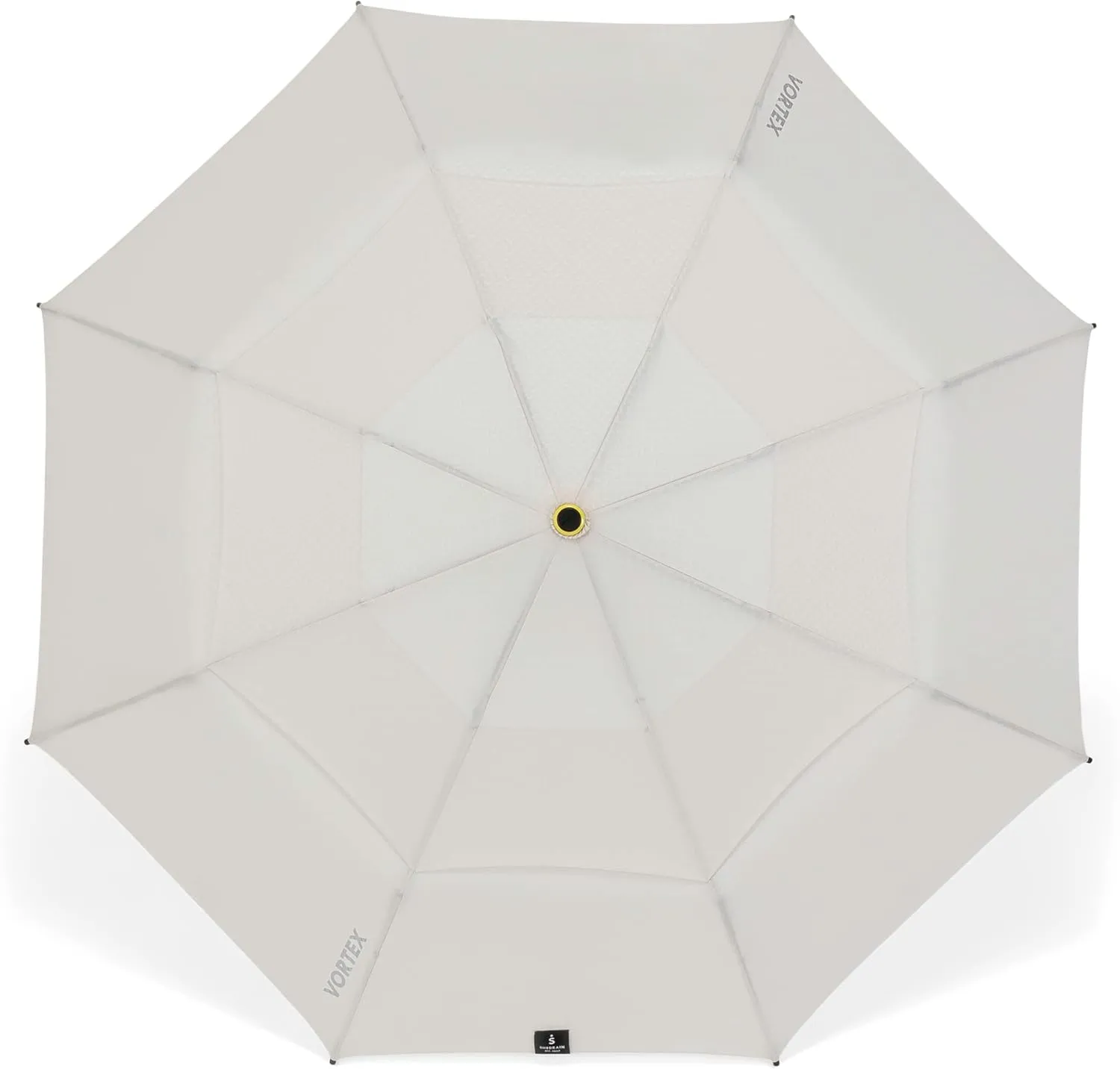 ShedRain Vortex Compact Umbrella, Folds to 11", 43" Arc, One-Hand Operation, Windproof up to 75 mph
