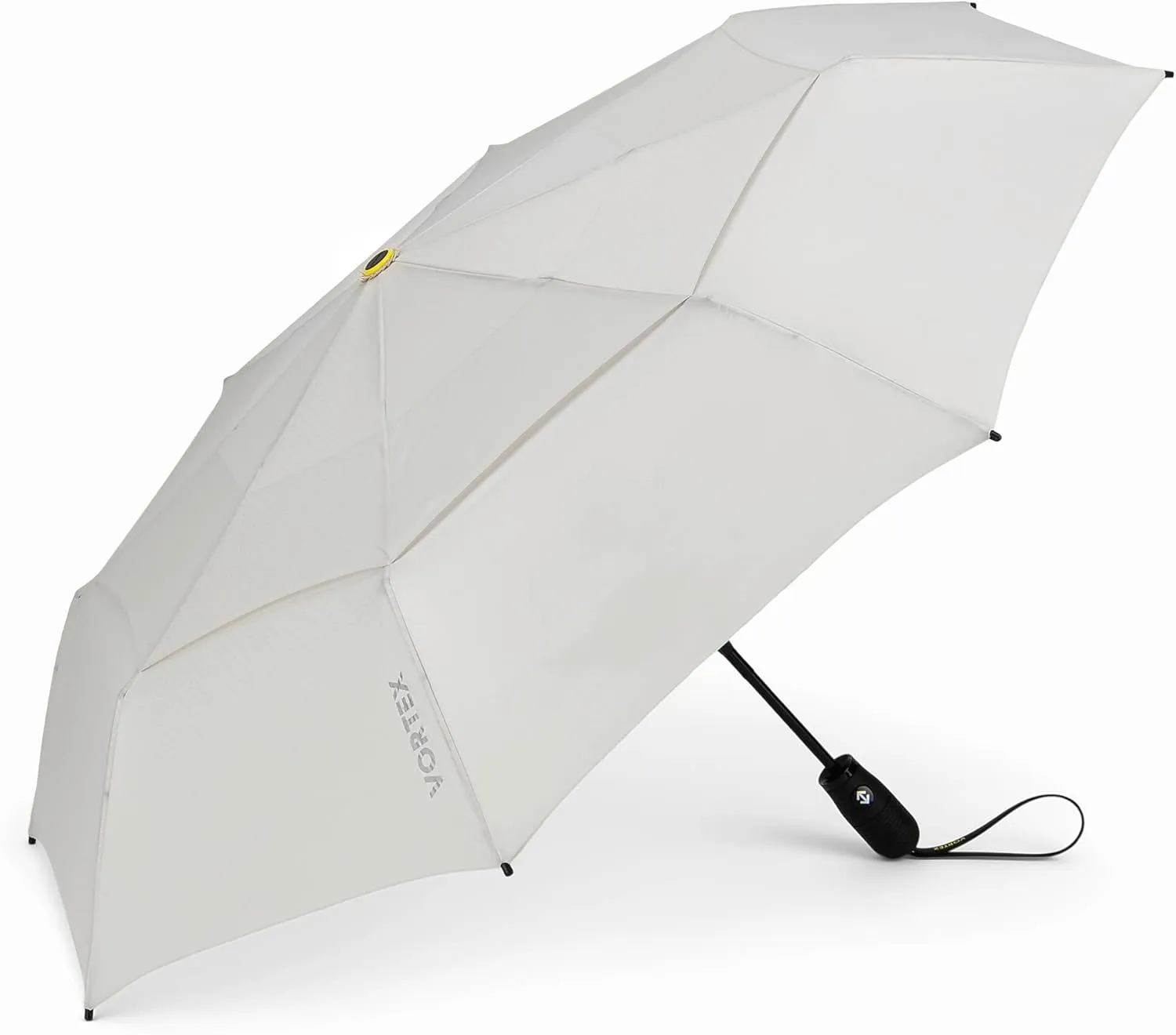 ShedRain Vortex Compact Umbrella, Folds to 11", 43" Arc, One-Hand Operation, Windproof up to 75 mph