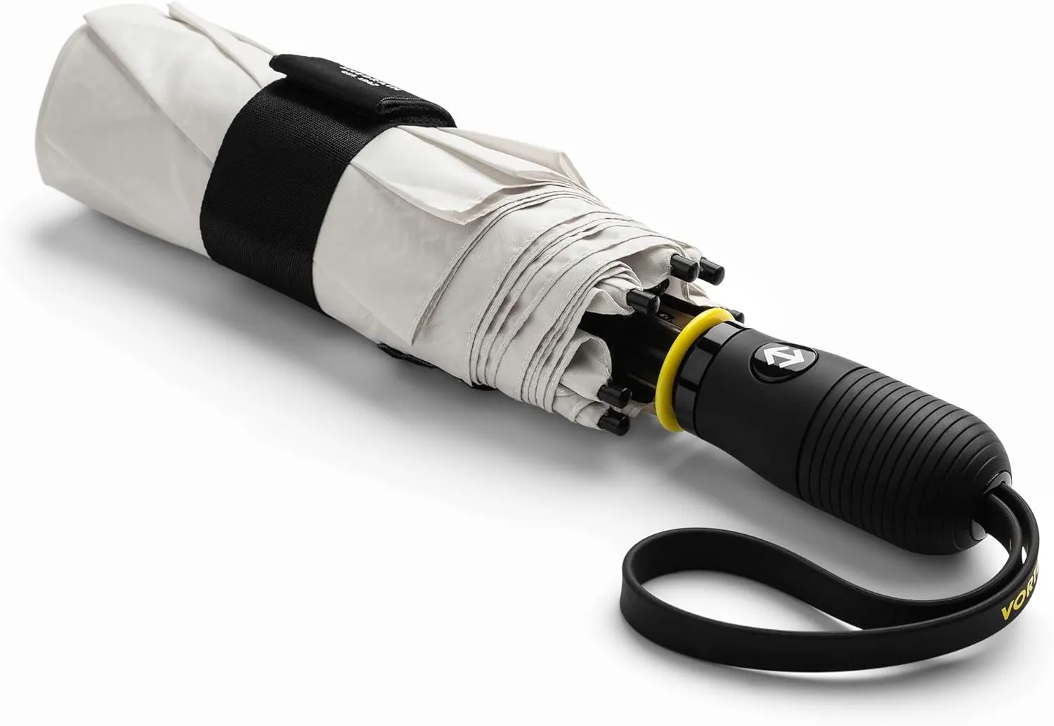 ShedRain Vortex Compact Umbrella, Folds to 11", 43" Arc, One-Hand Operation, Windproof up to 75 mph
