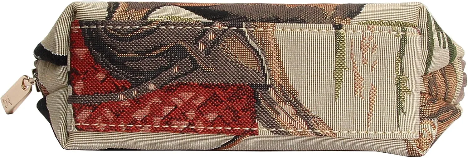 Signare Tapestry Cosmetic Bag Toiletry Makeup Bag for Women