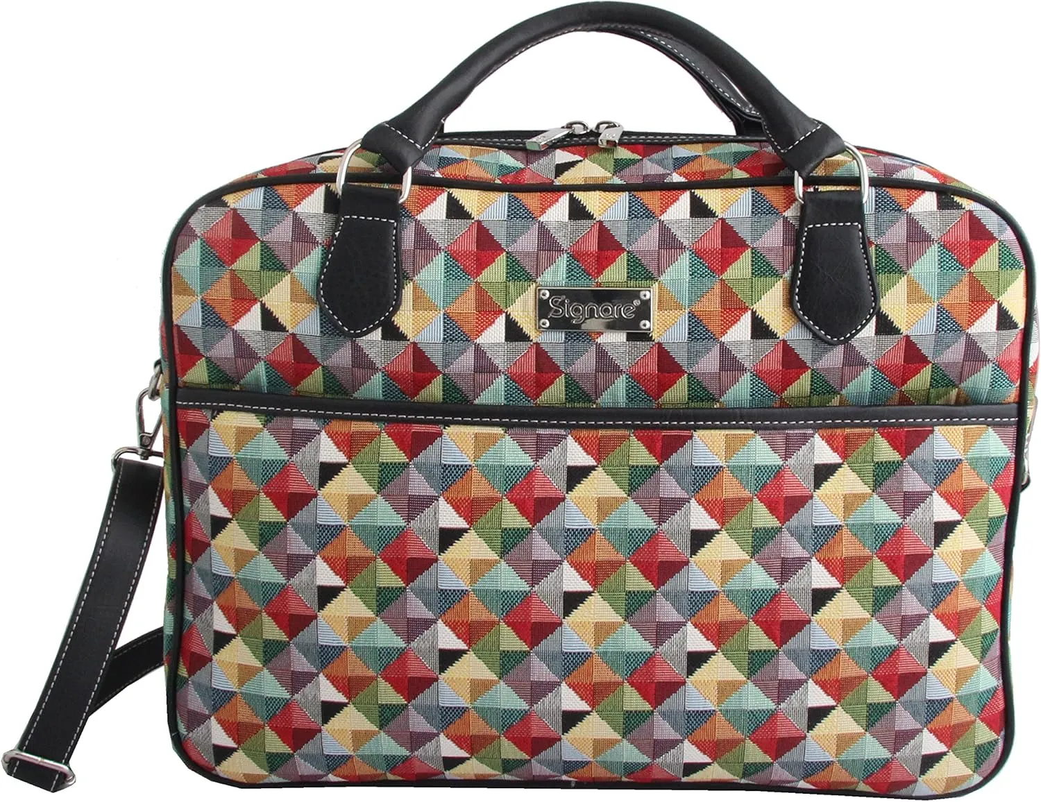 Signare Tapestry Laptop bag Computer Messenger bag Briefcase for Women