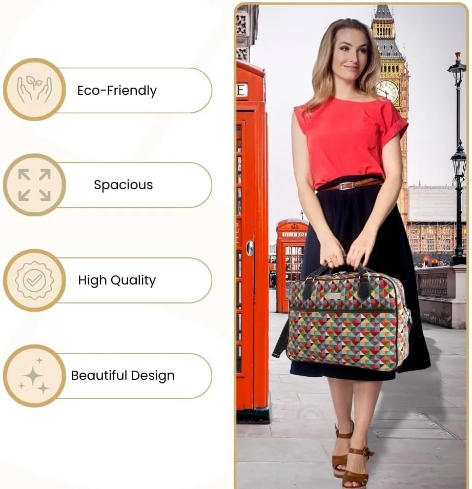 Signare Tapestry Laptop bag Computer Messenger bag Briefcase for Women