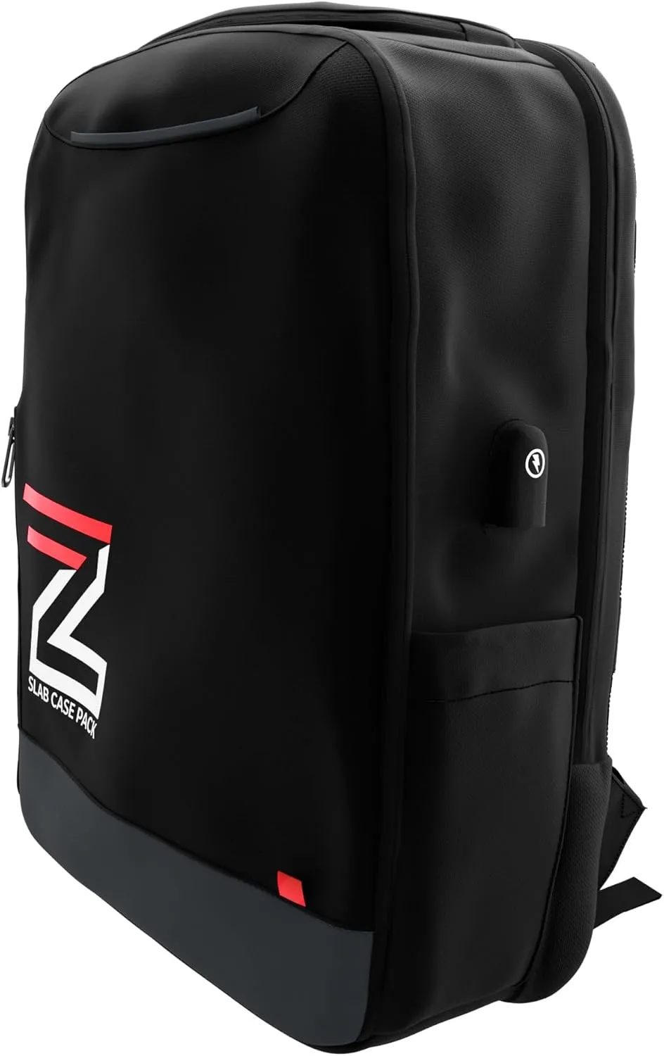 Slab Case Backpack; Fits PSA, BGS, HGA, SGC, CSG Graded Card Slabs; Ideal Travel Storage Solution; (Black)