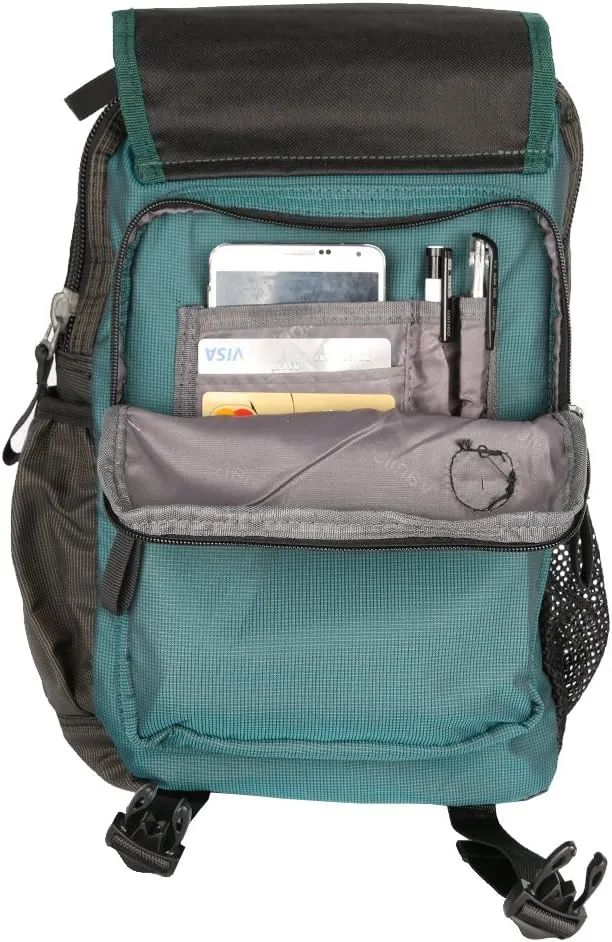 Sling Bag Backpack Cross Body Messenger Bag Shoulder Backpack Travel Rucksack Lake Blue