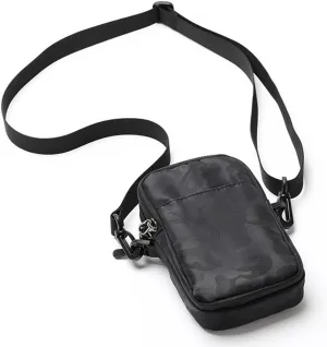 Small Crossbody Bag Multipurpose Mini Messenger Lightweight Shoulder Cell Phone Pouch Wallet for Men women Camouflage Black