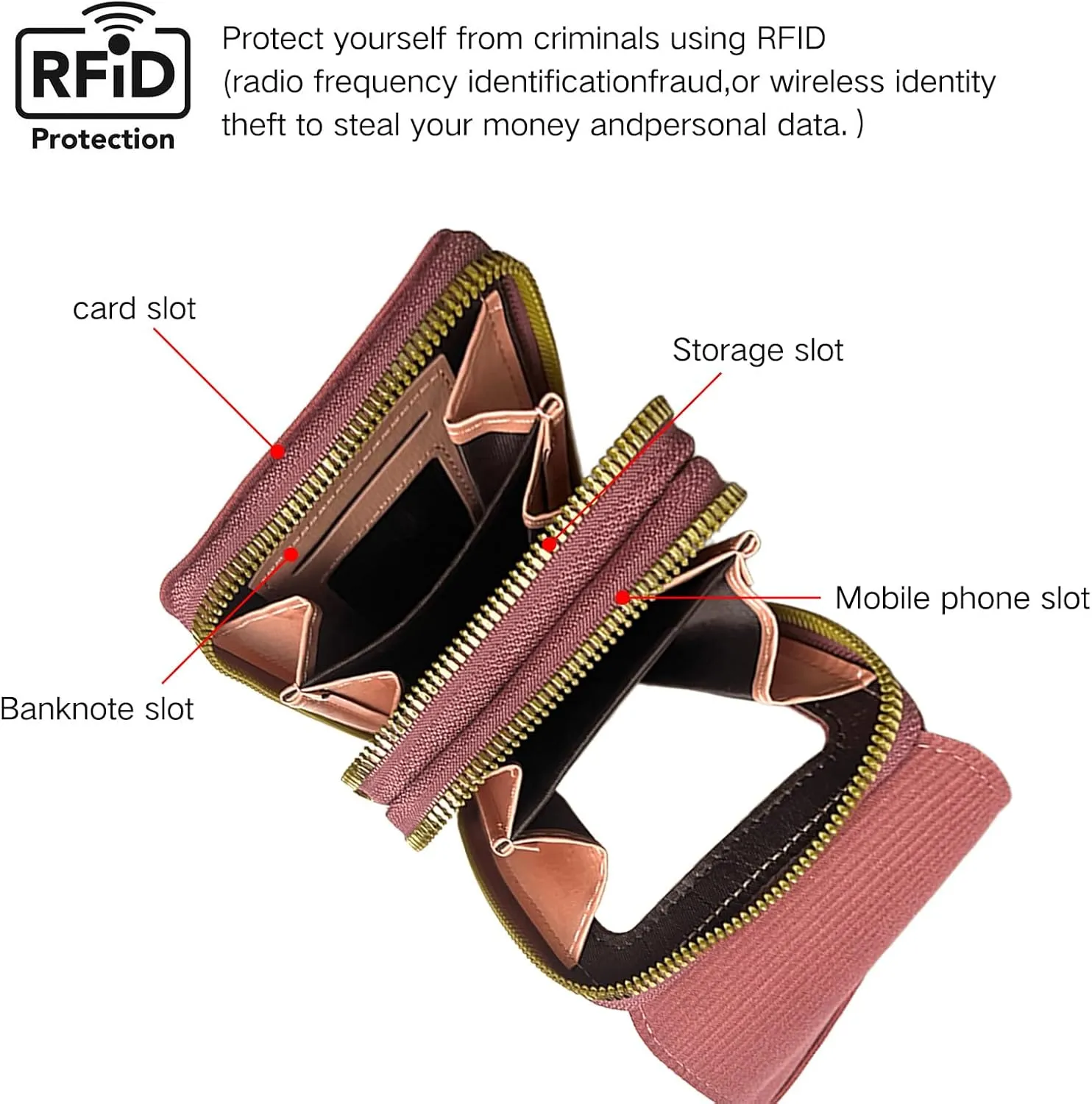 Small Crossbody Cell Phone Bag for Women, Mini Shoulder Purse with Credit Card Slots
