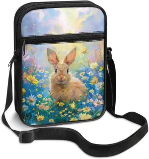 Small Messenger Bag for Men Women Cell Phone Purses Satchel Handbags Unisex Shoulder Bag for Work Travel