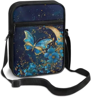 Small Messenger Bag for Men Women Wallet Purse Cell Phone Purse Shoulder Bag for Phone Passport
