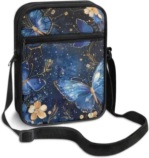 Small Messenger Bag for Men Women Wallet Purse Cell Phone Purse Unisex Shoulder Bag for Phone Passport