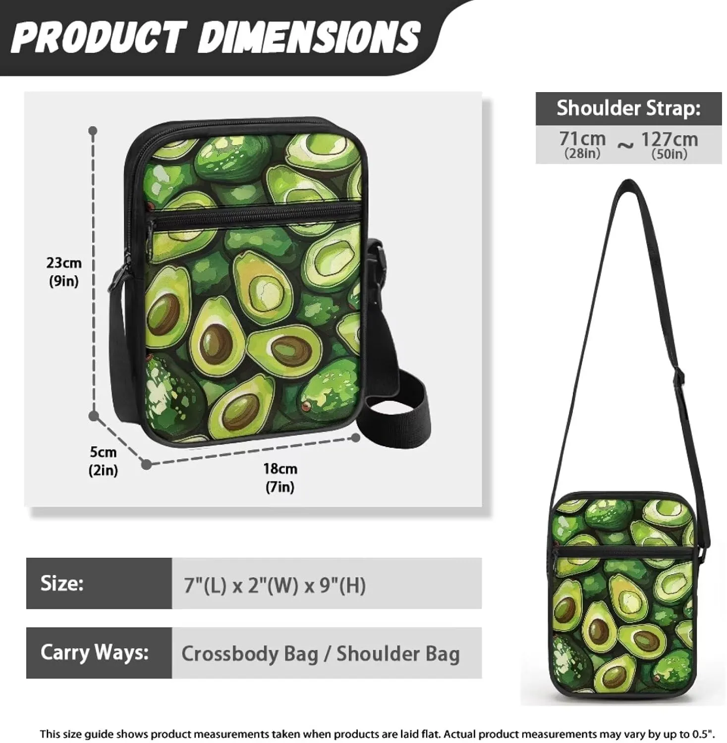 Small Messenger Bag for Men Women Wallet Purse Cell Phone Purse Unisex Shoulder Bag for Work Travel