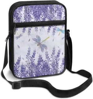 Small Messenger Bag for Men Women Wallet Purse Cell Phone Purse Unisex Shoulder Bag for Work Travel