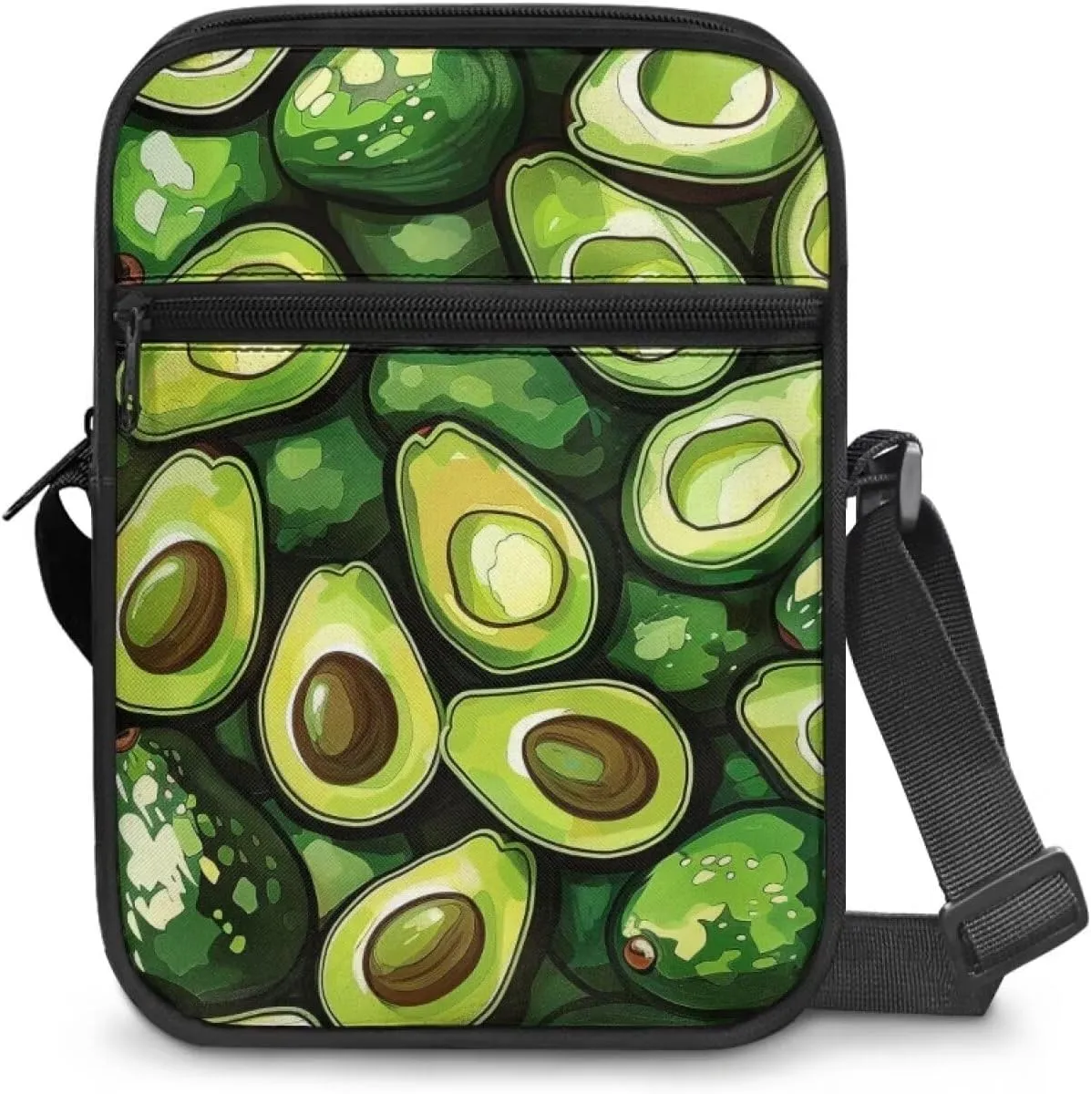 Small Messenger Bag for Men Women Wallet Purse Cell Phone Purse Unisex Shoulder Bag for Work Travel