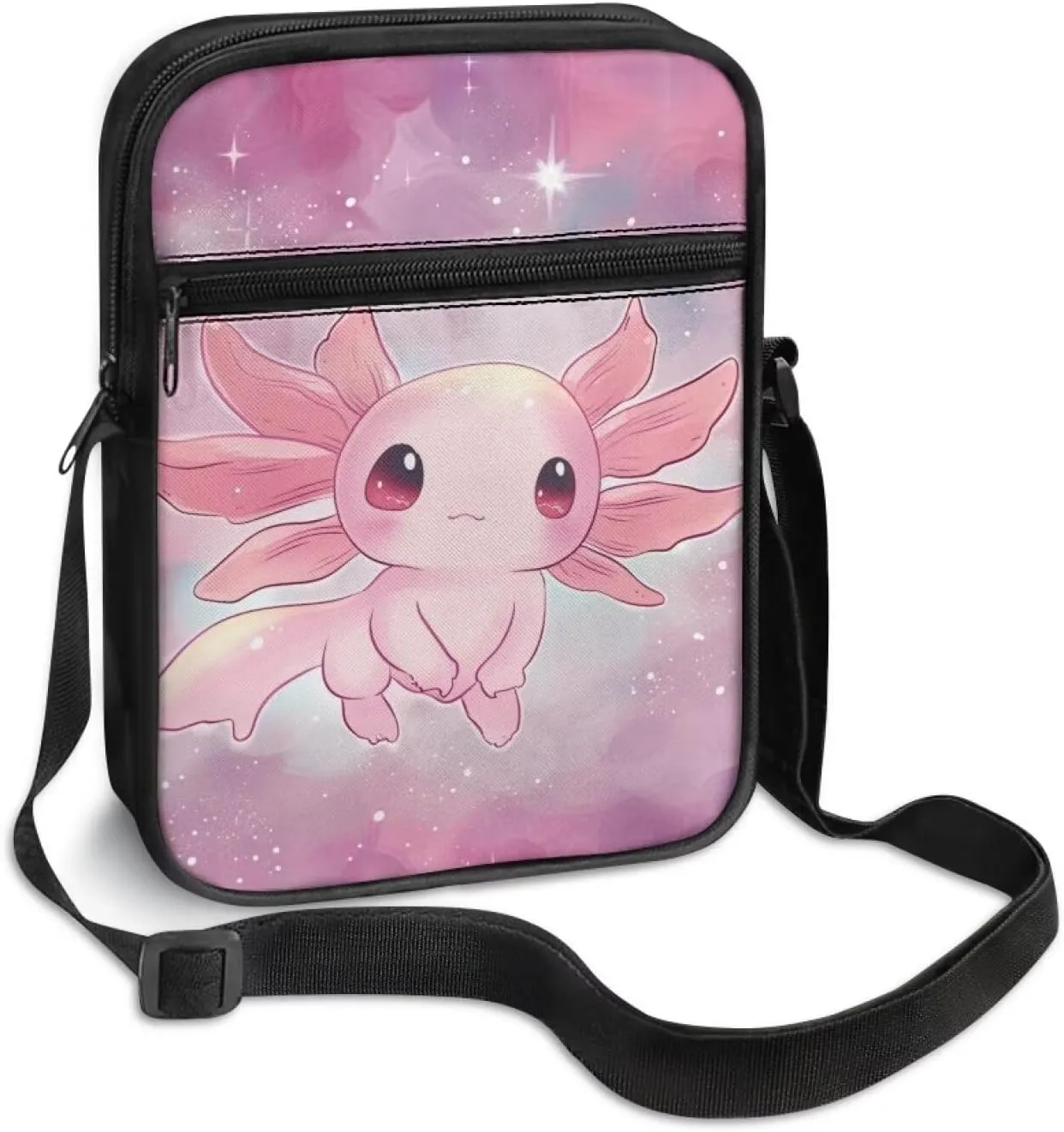 Small Messenger Bag for Men Women Wallet Purse Cell Phone Purses Unisex Shoulder Bag for Work Travel