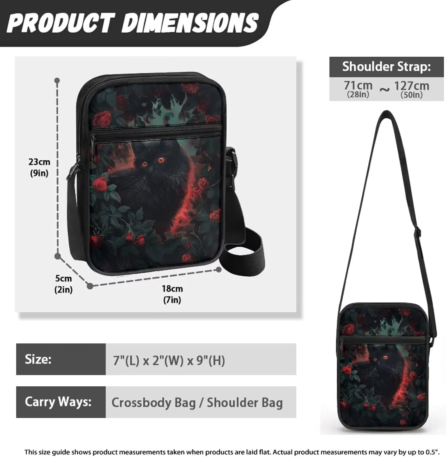 Small Messenger Bag for Men Women Wallet Purse Cell Phone Purses Unisex Shoulder Bag for Work Travel