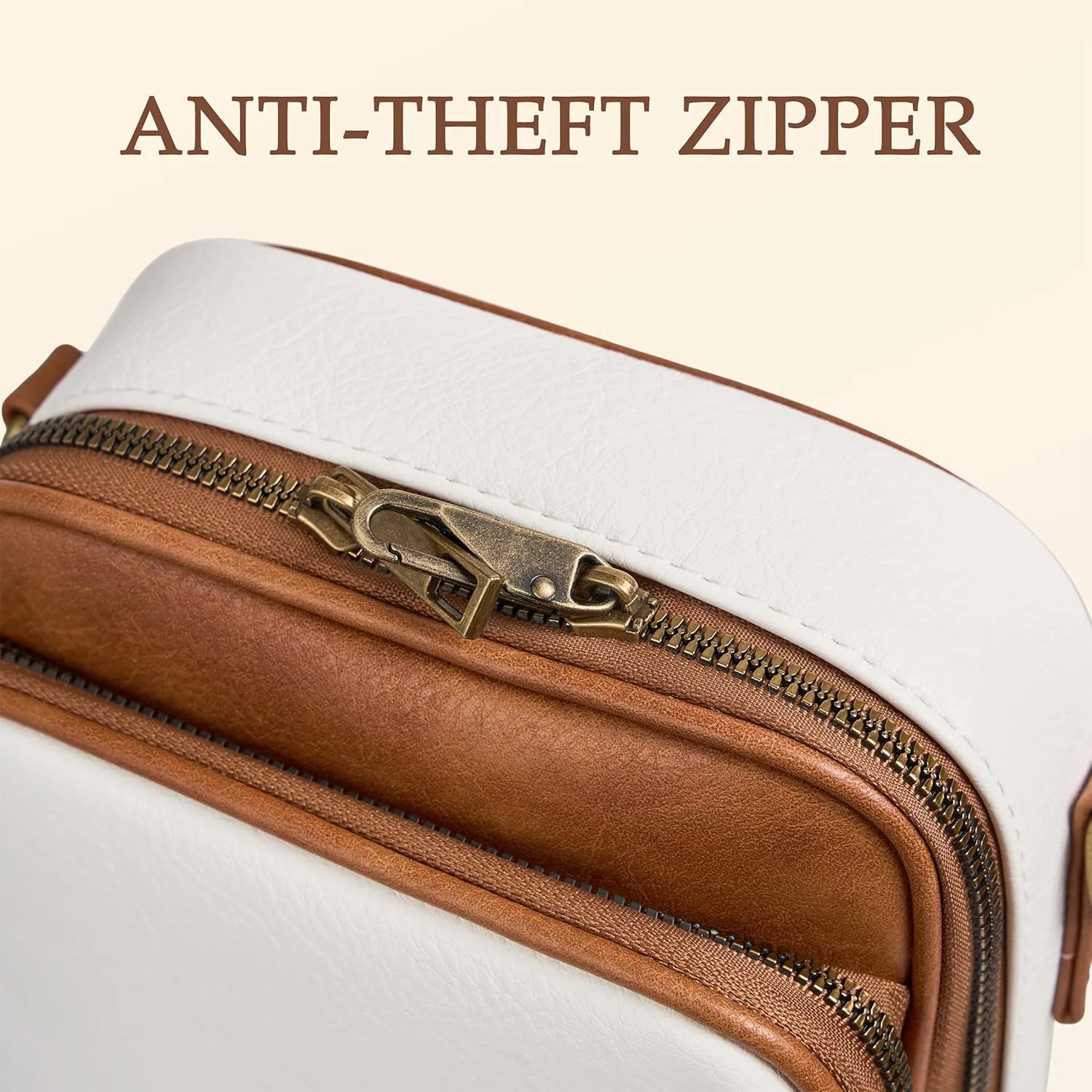 Small Messenger Bag Vegan Leather Crossbody Bag for Women Men, Vintage Cross Body Shoulder Purse with Card Slots