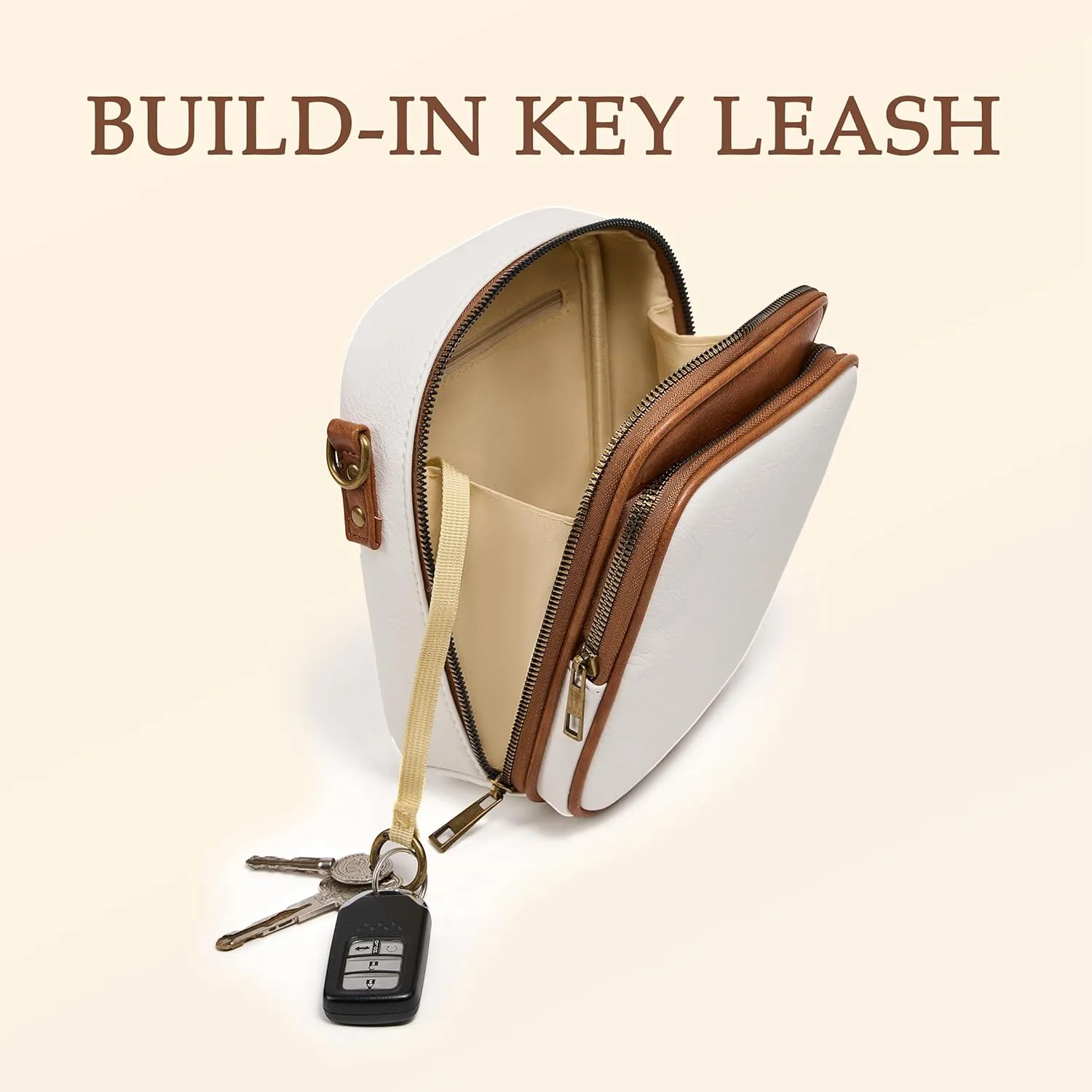 Small Messenger Bag Vegan Leather Crossbody Bag for Women Men, Vintage Cross Body Shoulder Purse with Card Slots