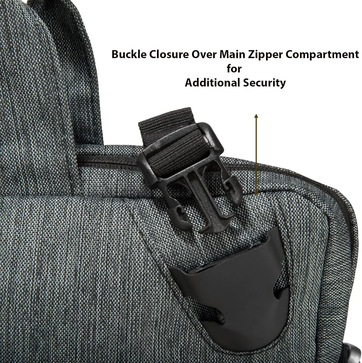 Smart Briefcase 15 in Laptop Carrying Case Bag with Front Pocket for MacBook Pro M2 M1, Acer Swift, HP Victus, Acer Predator