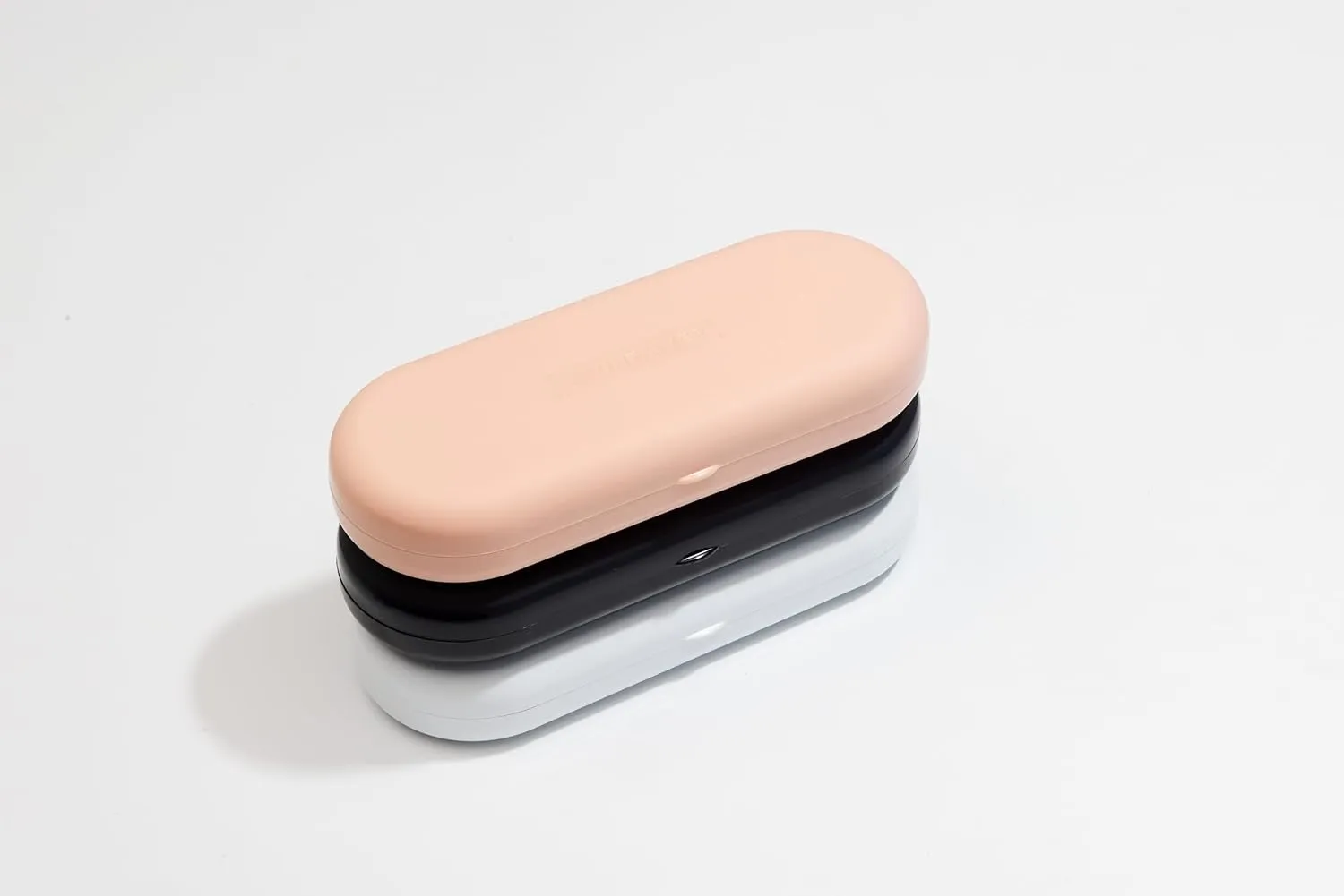SmileKontainer Slimline Retainer Case: Compact Dental Travel Case for Aligners, Toothbrush and Accessories - Built-in Mirror for Easy Insertion Anywhere - Compatible with All Clear Aligners
