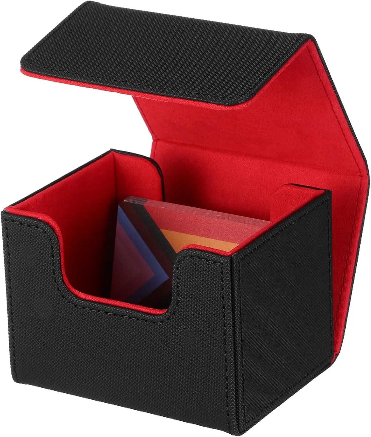 Sosoport Card Case Organizer Closure Stylish Design and Protective Interior Lightweight Playing Card Holder for Easy Access and Safe Storage