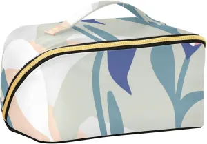 Spacious Rhombus Cosmetic Bag for Women Large Capacity Makeup Bag for Travel and Daily Use