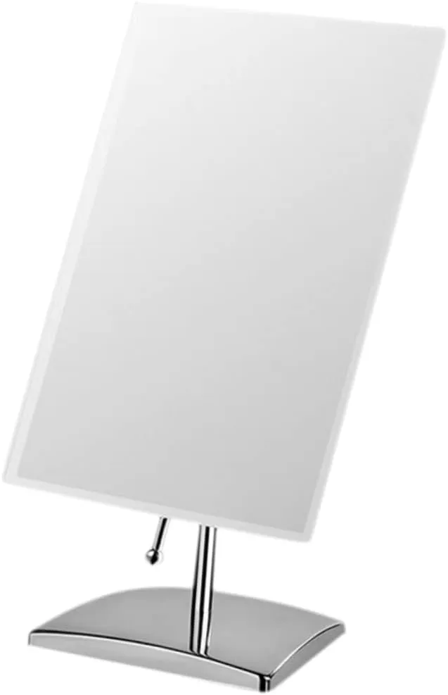 Square Desktop Makeup Mirror Single Sided Fashion Looking for Daily Use Durable Material Present for Friends Family for Bedroom Vanity