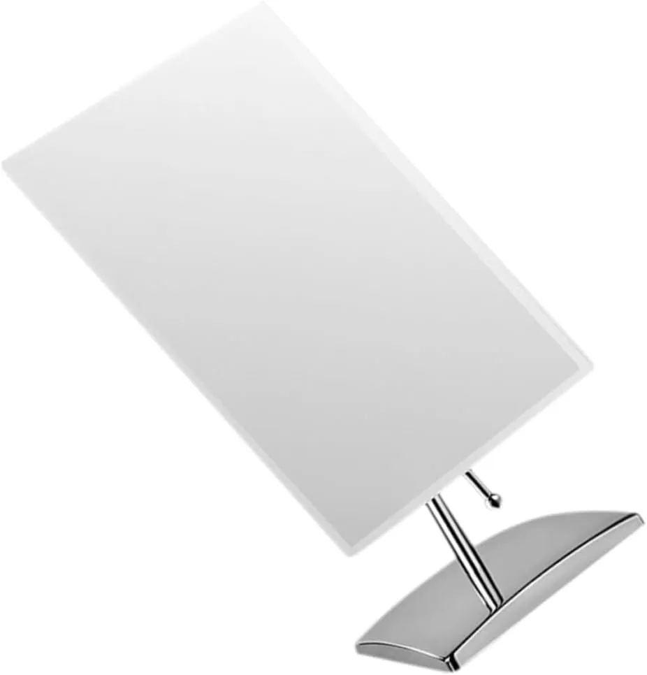 Square Desktop Makeup Mirror Single-Sided Vanity Mirror for Bedroom for Daily Use Reflection Design