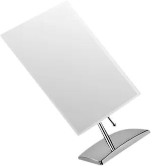 Square Single-Sided Makeup Mirror Creative Fashion Desktop Mirror for Bedroom Vanity for Daily Use Material Reflection for Friends Family