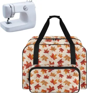 Thanksgiving Day Maple Leaf Sewing Accessories Organizer (Bag Only) Large Sewing Supplies & Crafting Carry-all