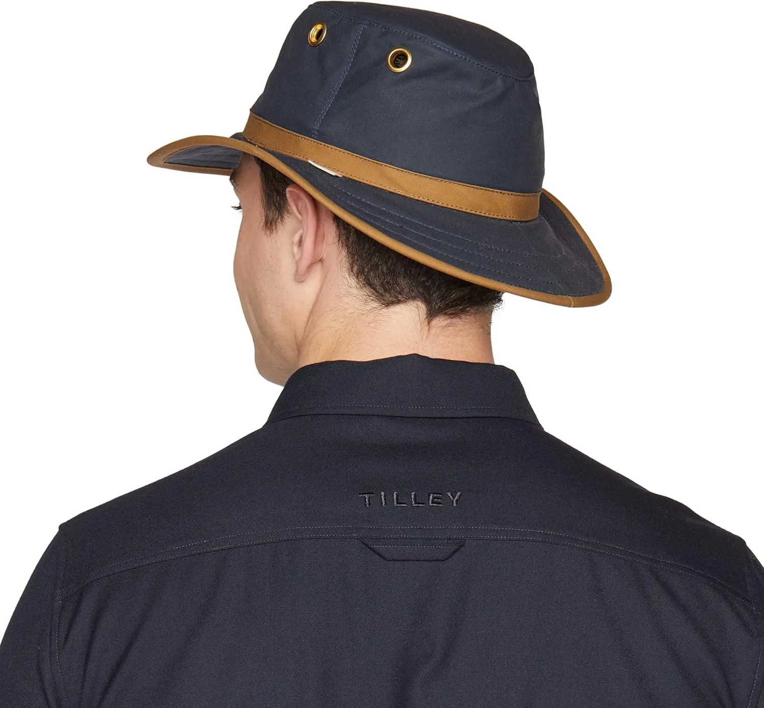Tilley TWC7 Outback Hat Breathable Cotton Outdoor Sun Protection Hat for Men and Women Ideal for Hiking Fishing Camping