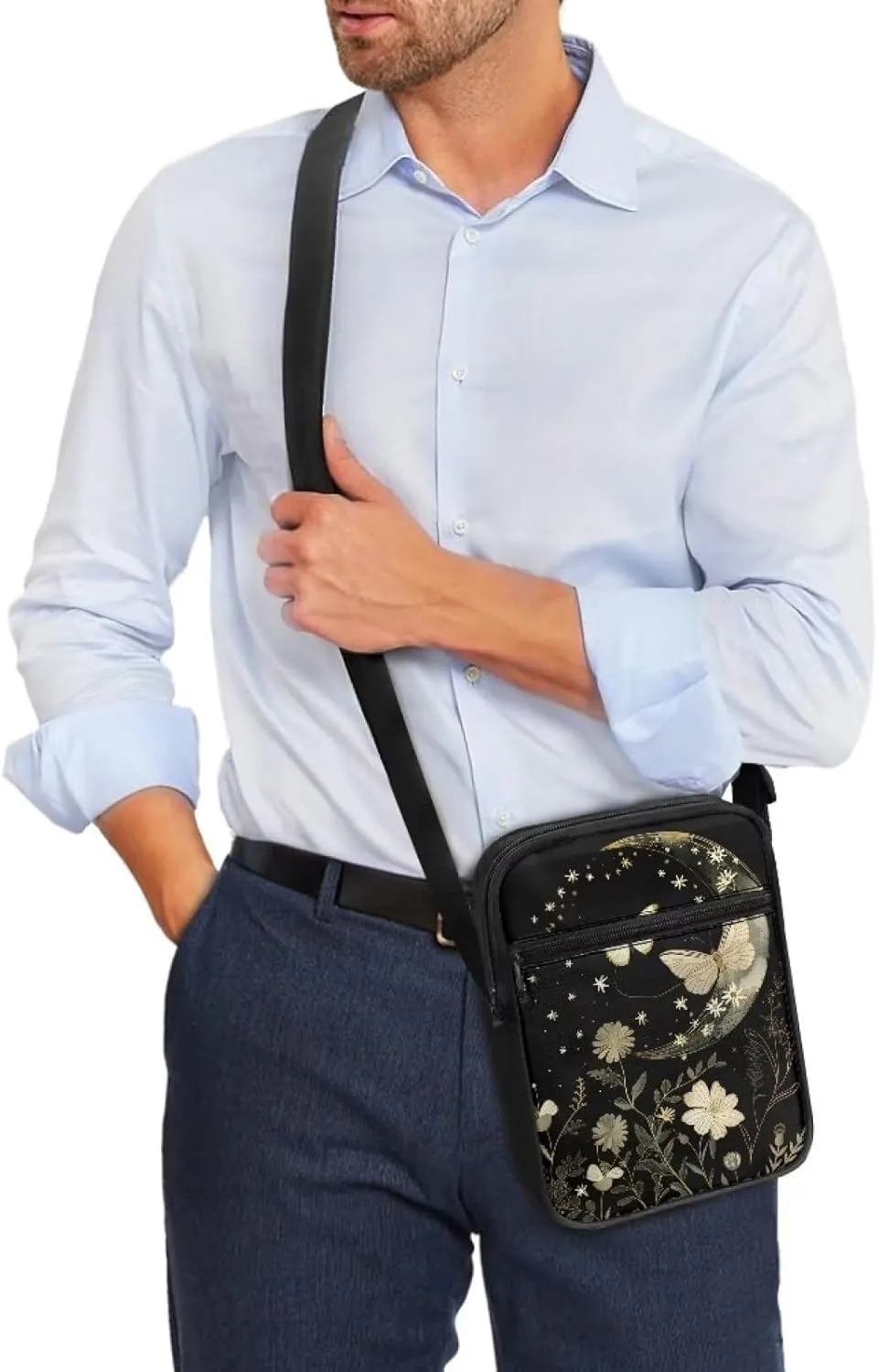 TODIYADDU Shoulder Bag for Women Crossbody Sling Bag Fashion Messenger Bag Small Cell Phone Purse Holder Wallet Nice Gifts