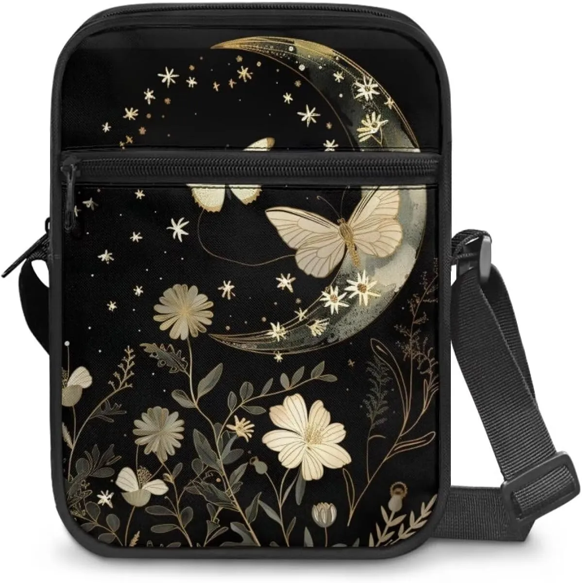 TODIYADDU Shoulder Bag for Women Crossbody Sling Bag Fashion Messenger Bag Small Cell Phone Purse Holder Wallet Nice Gifts