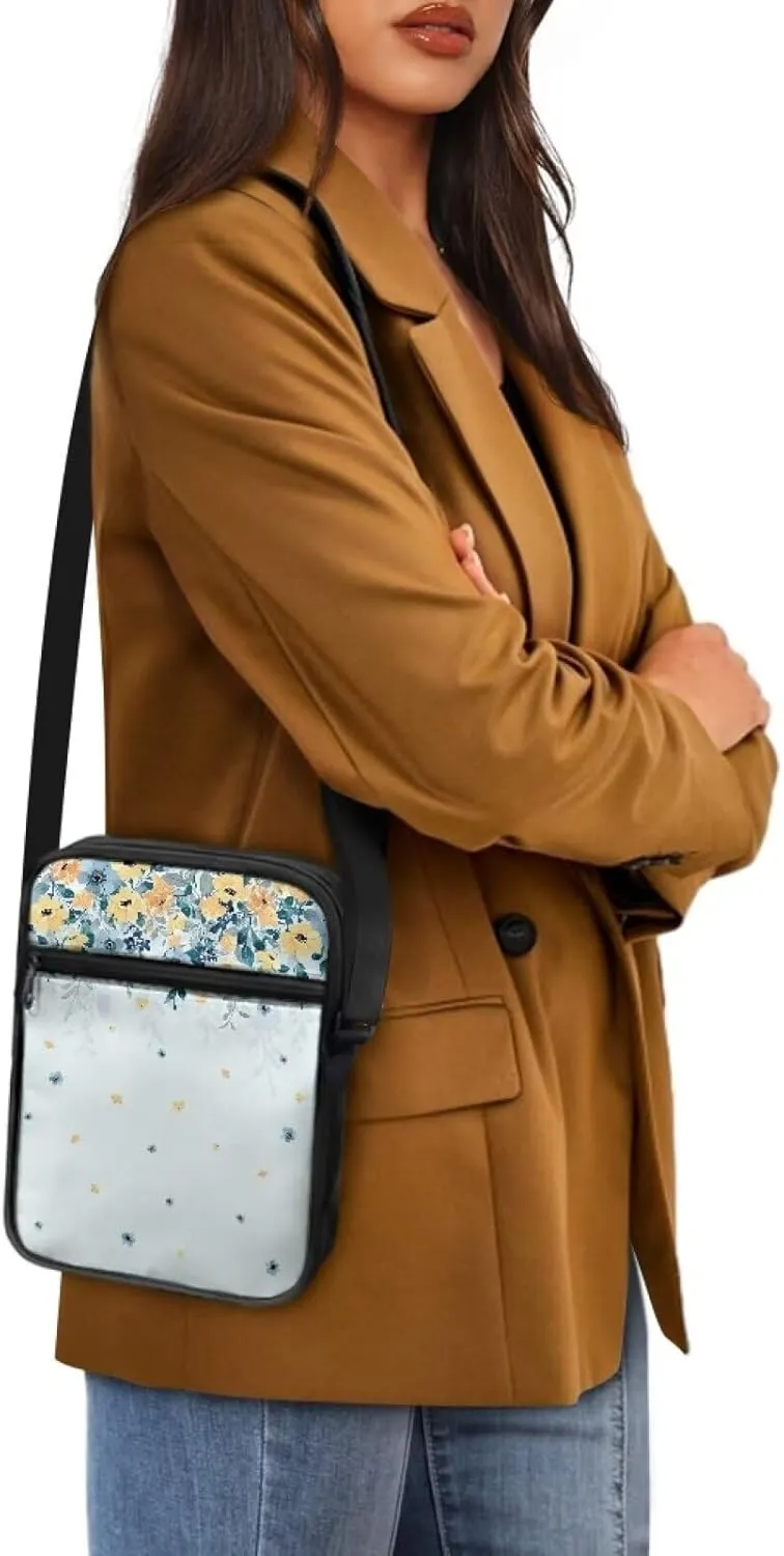 TODIYADDU Sling Bag for Women Men Crossbody Purse Trendy Messenger Bag Small Shoulder Bag Mini Phone Pouch Purse Nice Gifts