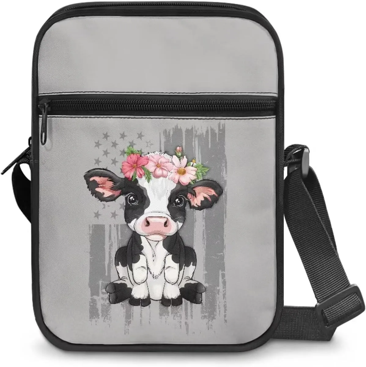 TODIYADDU Stylish Shoulder Bag for Women Men Fashion Messenger Bag Portable Handbags for Notebook Keys Cards Nice Chest Bag
