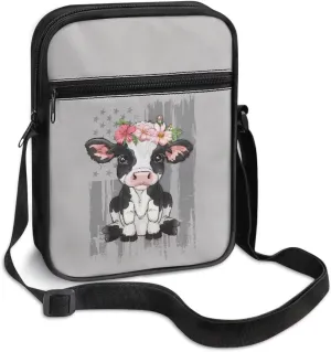 TODIYADDU Stylish Shoulder Bag for Women Men Fashion Messenger Bag Portable Handbags for Notebook Keys Cards Nice Chest Bag